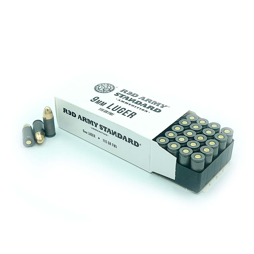 Red Army Standard - 9mm - 115 Grain - FMJ
