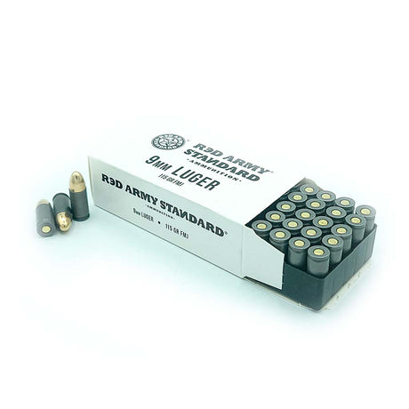 Red Army Standard - 9mm - 115 Grain - FMJ