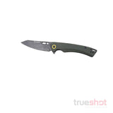 Remington - EDC Coping Blade - Green Micarta - D2 HC - Stonewash - 4.5"