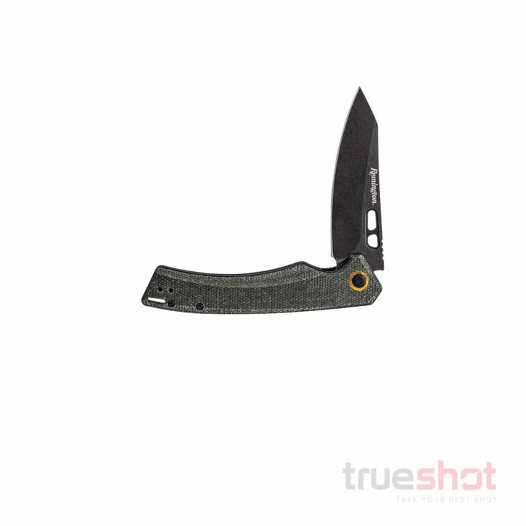 Remington - EDC Coping Blade - Green Micarta - D2 HC - Stonewash - 4.5"