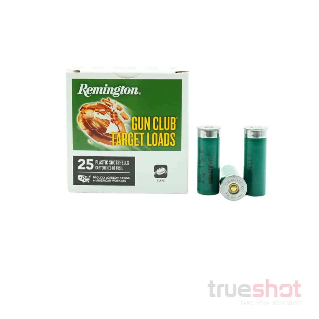 Remington - Gun Club Target Loads - 12 Gauge - #8 Shot - 2.75" - 1-1/8 Oz. - 1145 FPS