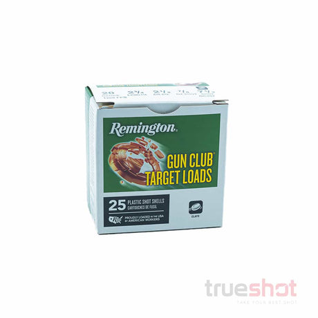 Remington Gun Club Target Loads, 20 Gauge, 7.5 Shot 1200 FPS