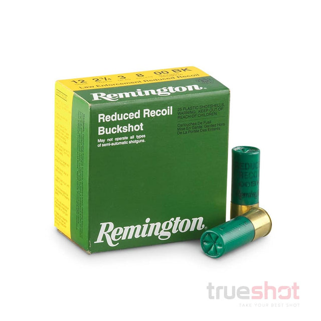 Remington LE Reduced Coil, 12 Gauge, 00 Buck, 8 Pellets, 1200 FPS