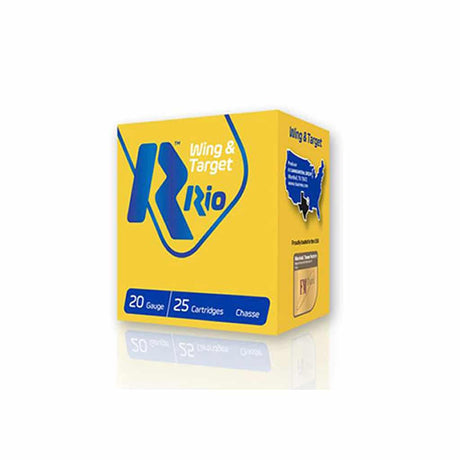 Rio Wing -Target-20 Gauge-7-5 Shot-2-3-4-7-8oz 1250 FPS