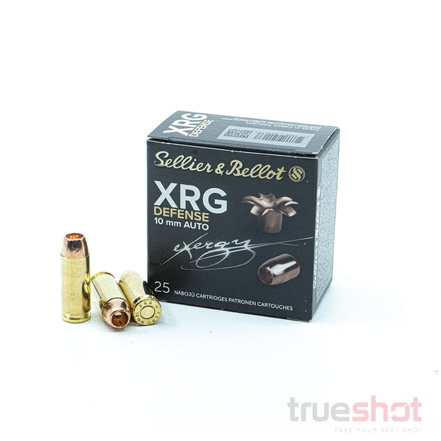 Sellier and Bellot XRG 10mm Ammo, 130 Grain, XRG, 1000 Round Box