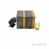 BUNDLE DEAL: Black Sig Sauer Romeo5 Gen II Red Dot Rifle Sight and 200 Rounds of Ammo