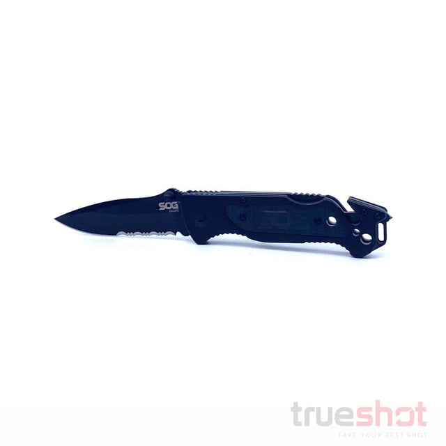 SOG Escape Black Flipper Knife