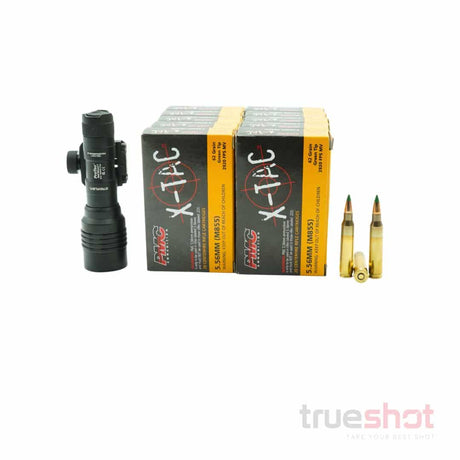 BUNDLE DEAL: Streamlight ProTac Rifle Light and 200 Rounds of Ammo