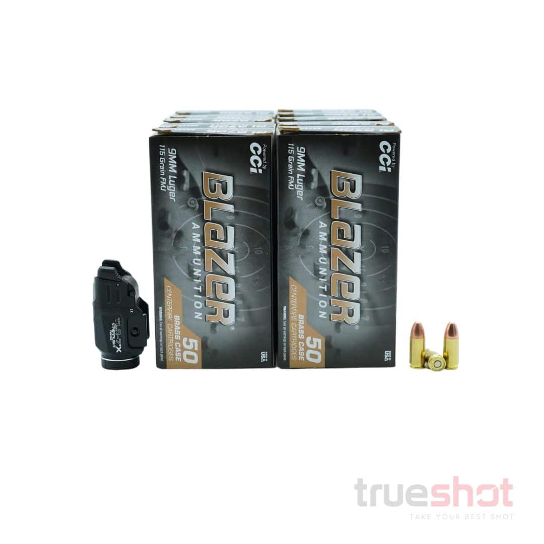 BUNDLE DEAL: Streamlight TLR-7 X Pistol Light (1913) and 500 Rounds of Ammo