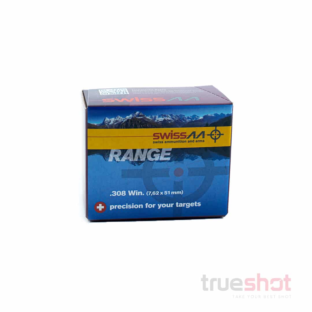 Saltech Swiss Range – 308 Win – 147 Grain – FMJ – 20 Rounds-3