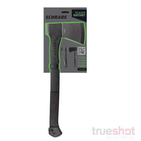 Schrade Large Axe/Folding Saw Combo, Stainless Steel, 12.5 Overall Length