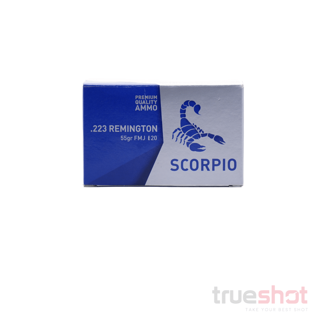 Scorpio - 223 Rem - 55 Grain - FMJ