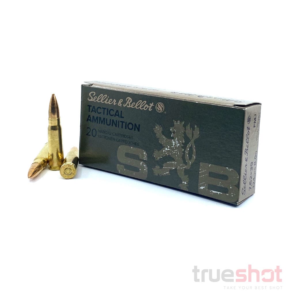 Sellier & Bellot 7.62x39 124 Grain FMJ
