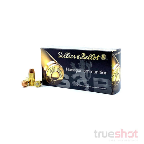 Sellier and Bellot 40 S&W, 180 Grain, Full Metal Jacket FMJ