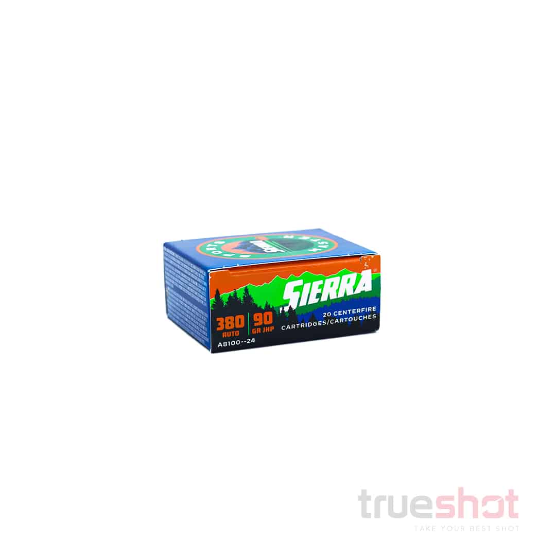 Sierra - Sportsmaster - 380 Auto - 90 Grain - JHP