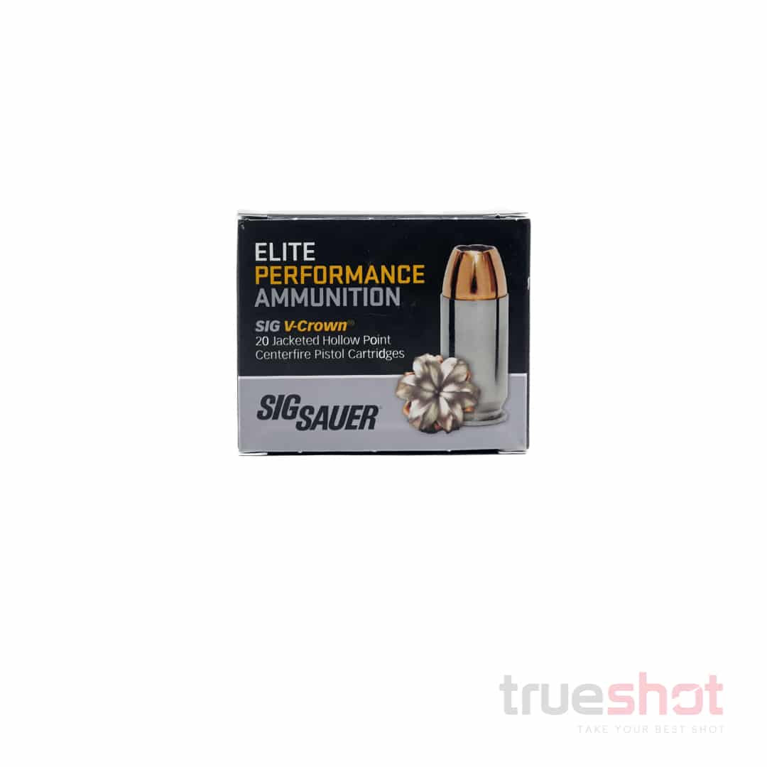 Sig Sauer - Elite Performance - 10mm - 200 Grain - V-Crown JHP
