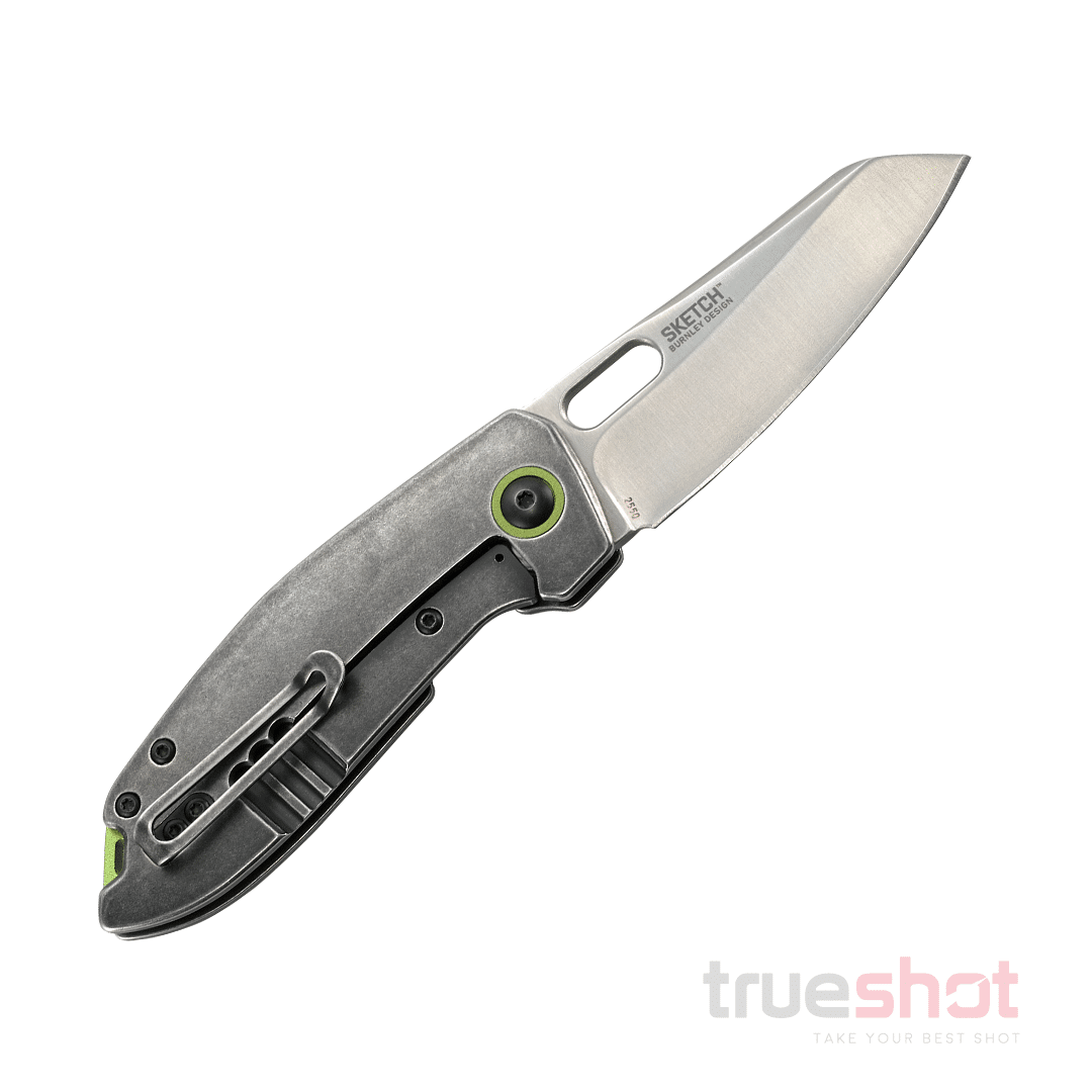 CRKT - Burnley Sketch - Gray - Stainless Steel - 8Cr13MoV - 2.75"