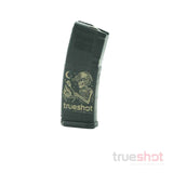 True Shot x Magpul - PMAG 30 AR/M4 Gen M2 MOE – 223/5.56 – 30 Round – Black Grilling Skull – Polymer Magazine