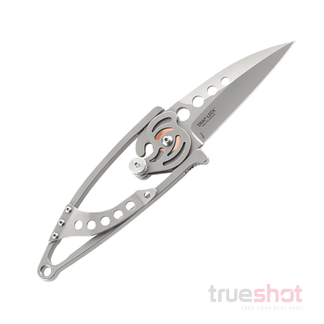 CRKT - Van Hoy Snap Lock - Gray - Stainless Steel - 420J2 - 2.50"