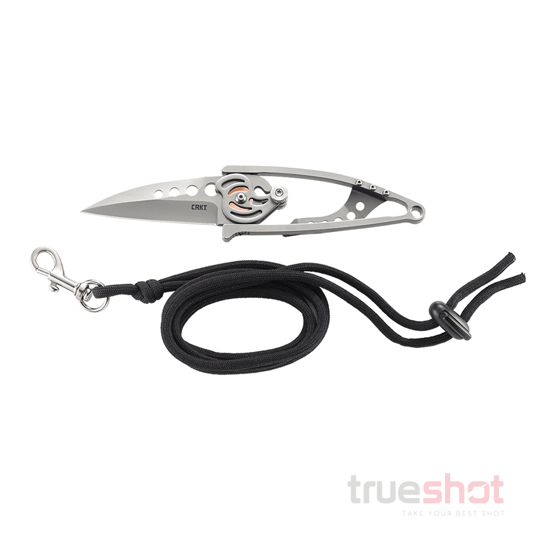 CRKT - Van Hoy Snap Lock - Gray - Stainless Steel - 420J2 - 2.50"