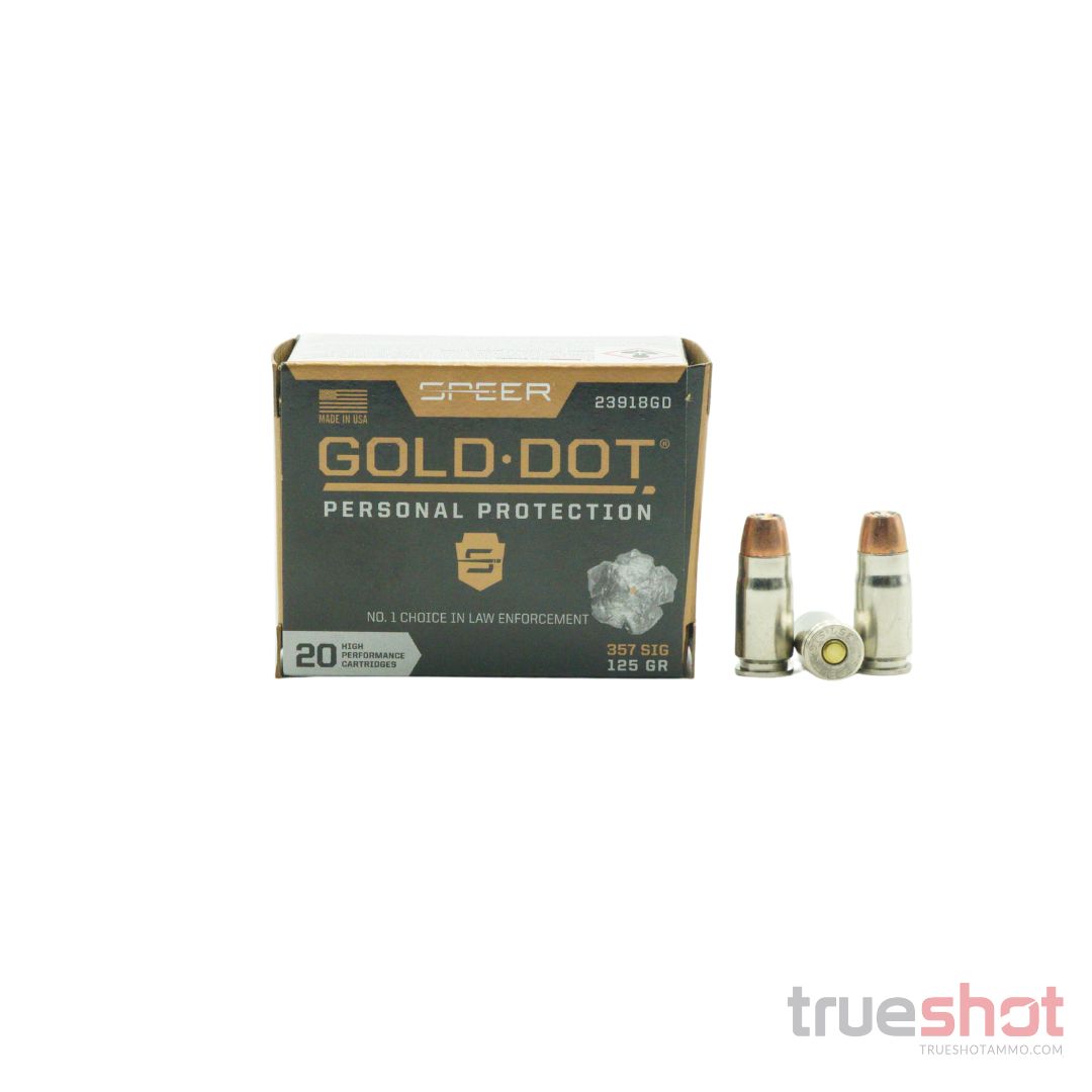 Speer - Gold Dot - 357 Sig - 125 Grain - GDHP