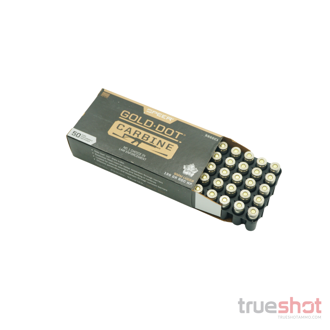 Speer - Gold Dot - Law Enforcement - Carbine - 9mm - 135 Grain - GDC HP