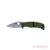 Spyderco Caribbean Knife with Satin Blade and drop point blade