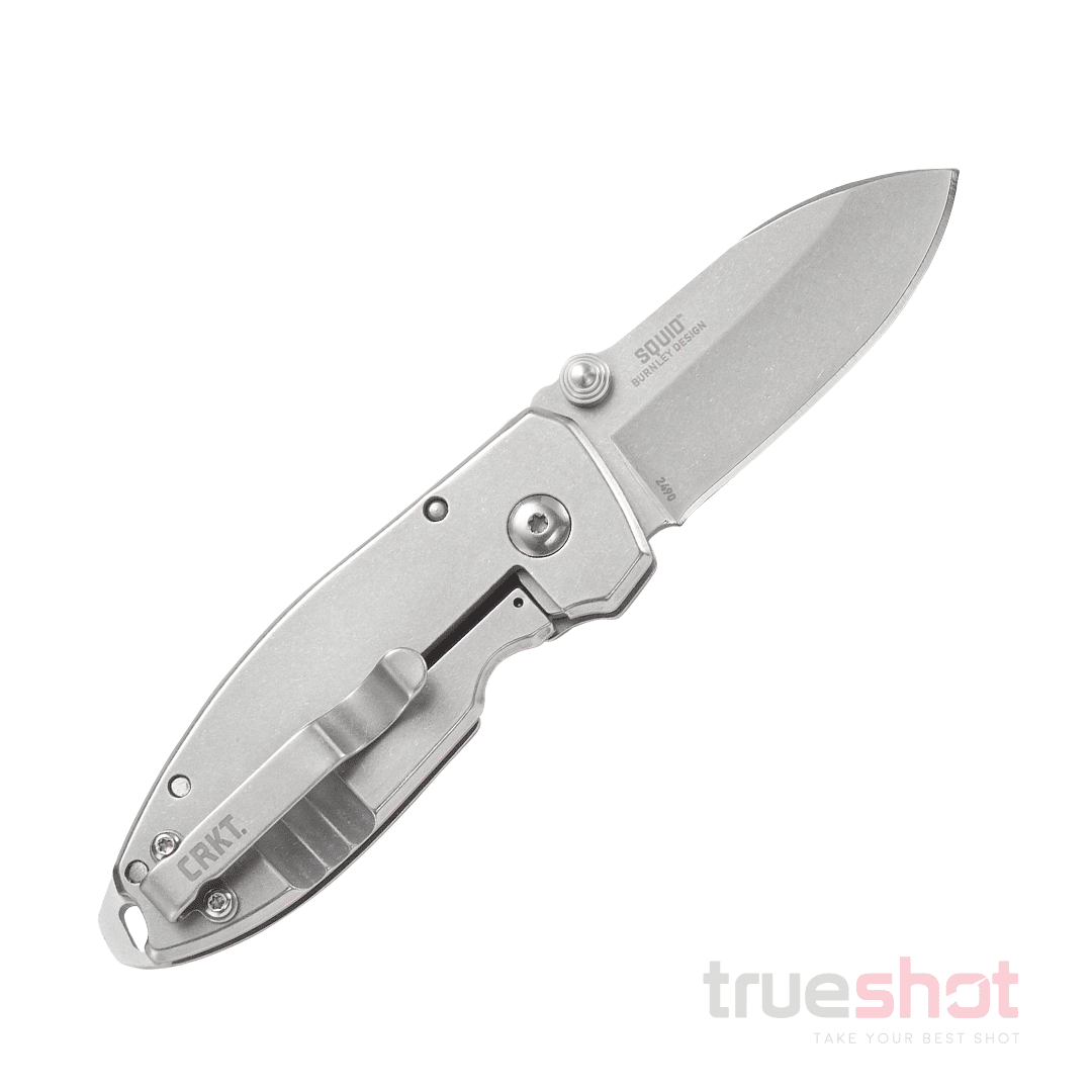 CRKT - Burnley Squid - Gray - Steel - 8Cr13MoV - 2.25"