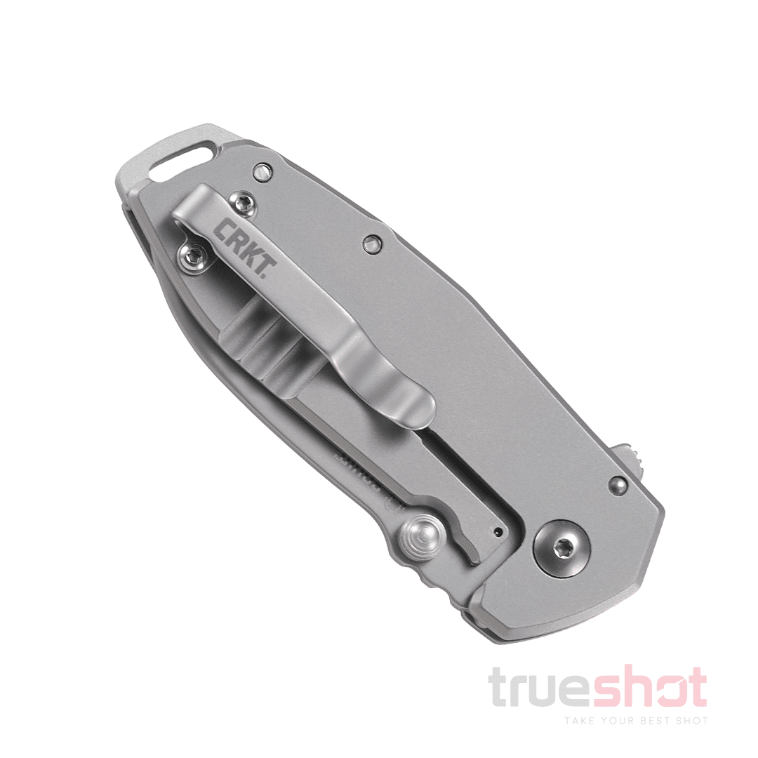 CRKT - Burnley Squid Flipper - Gray - Steel - Stainless Steel - 2.375"