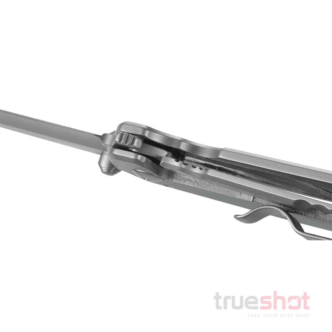 CRKT - Burnley Squid Flipper - Gray - Steel - Stainless Steel - 2.375"