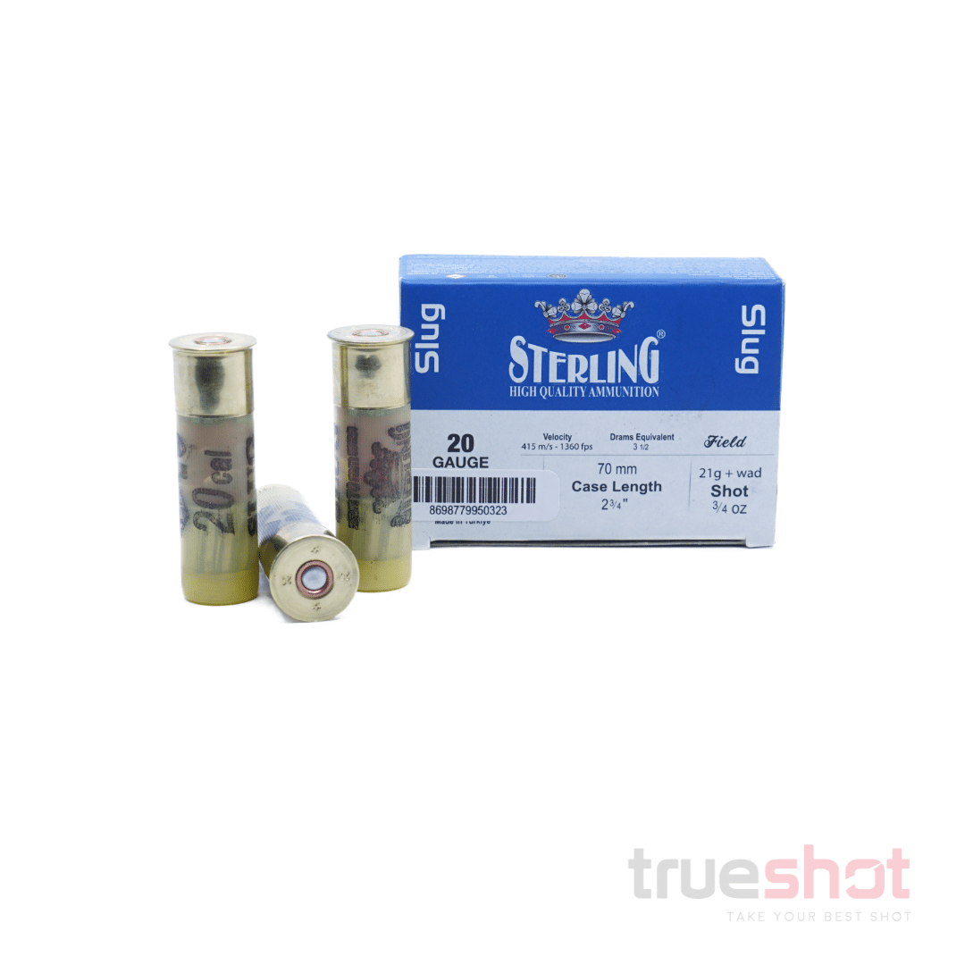 Sterling - 20 Gauge - Slug - 7/8 oz. - 2.75'' - 1295 FPS