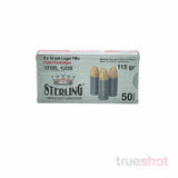 Sterling - 9mm - 115 Grain - FMJ - Steel Case