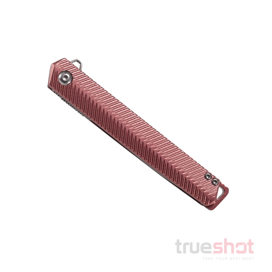 CRKT - Stylus - Maroon - Aluminum - Sandvik 12C27 - 3.125"