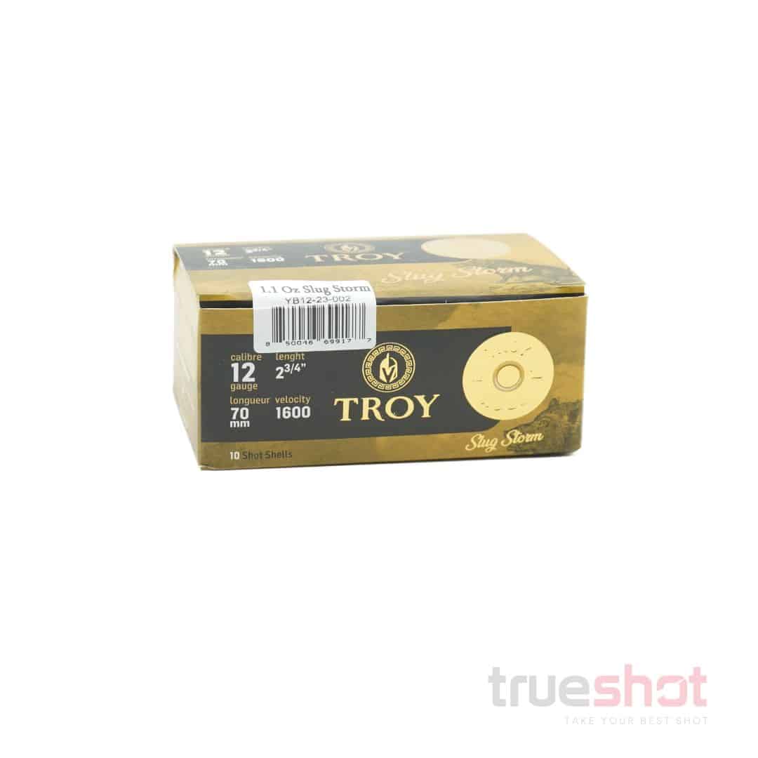Troy - 12 Gauge - Rifled Slug - 2.75" - 1 1/10 oz. - 1600 FPS