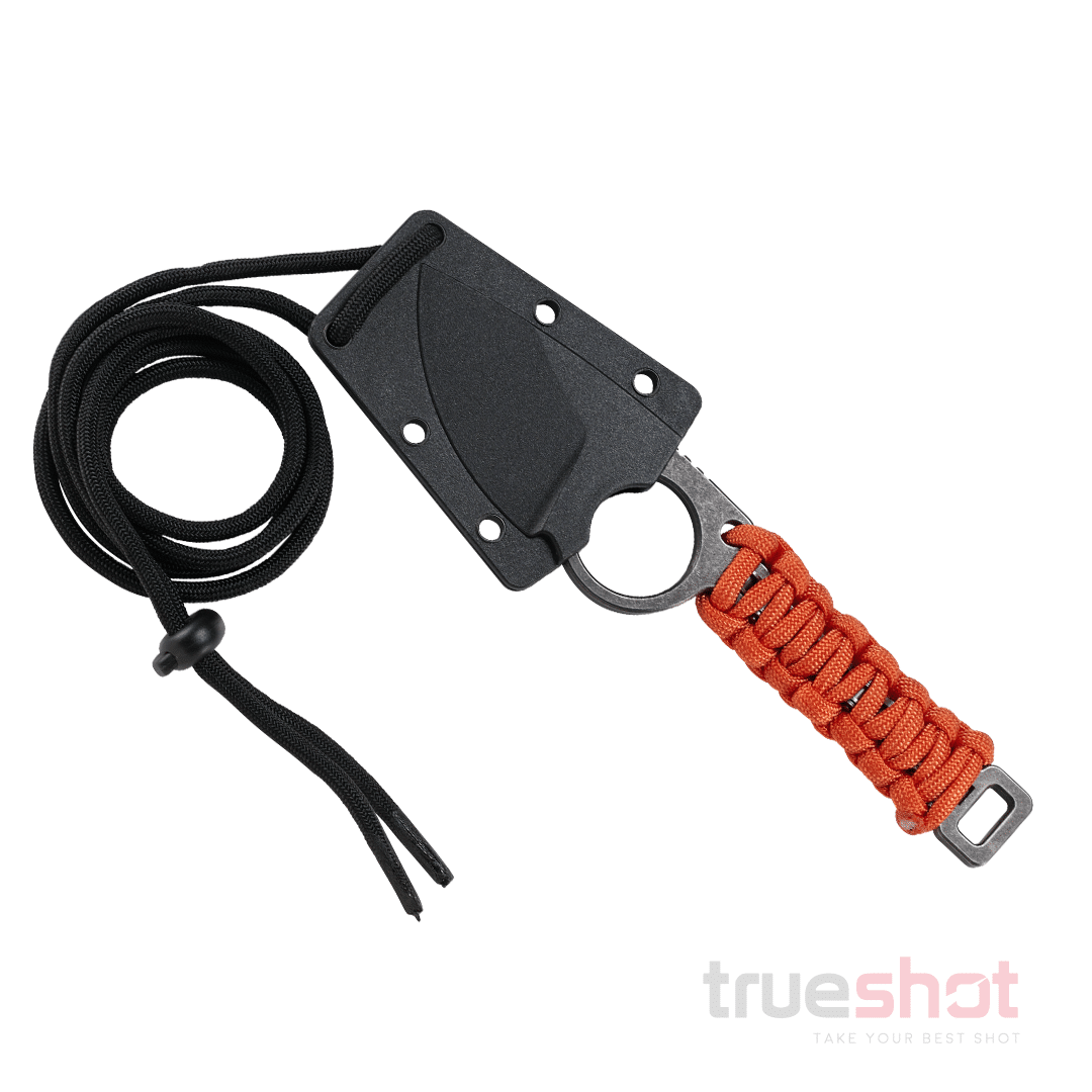 CRKT - Schwarz Tailbone - Orange - Cord - Stainless Steel - 2.125"