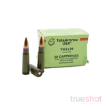 TelaAmmo USA-7.62X39-124gr-FMJ-Steel Non-Corrosive