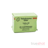 TelaAmmo USA-7.62X39-124gr-FMJ-Steel Non-Corrosive