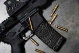 True Shot x Magpul - PMAG 30 AR/M4 Gen M2 MOE – 223/5.56 – 30 Round – Black Topo – Polymer Magazine