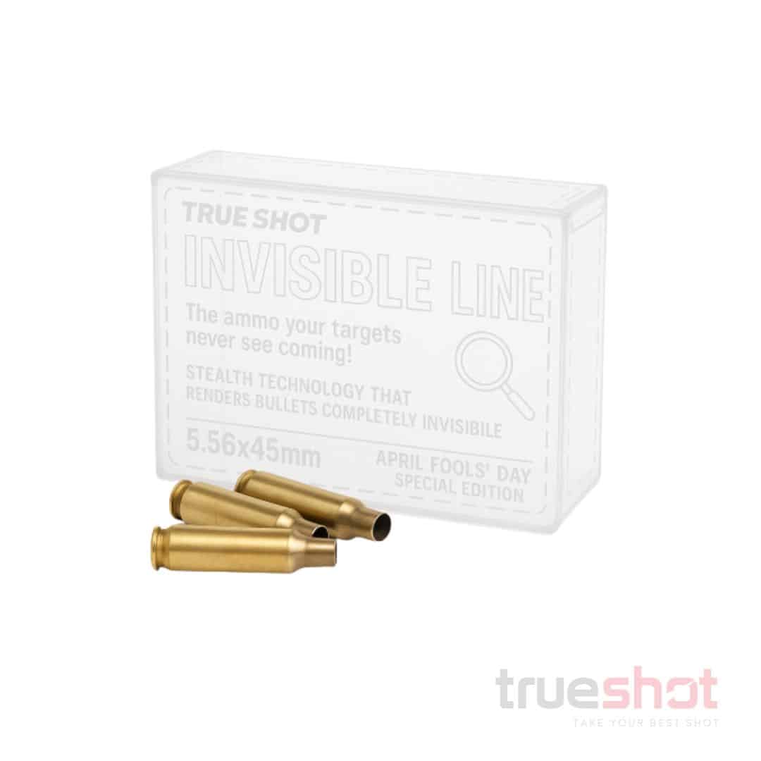 True Shot - Invisible Line - 5.56x45mm - #00 Grain - Soft Point Invisible Tip (SPIT) - Stealth Technology