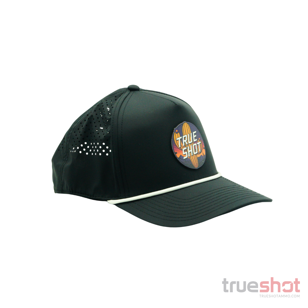 True Shot x Branded Bills - Sunrise Cactus - Black Hat