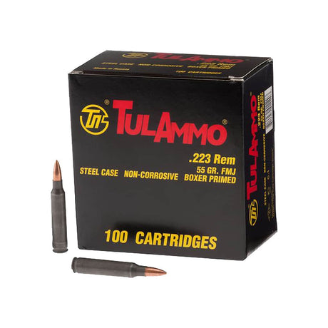 TulAmmo - 223 Rem - 55 Grain - FMJ