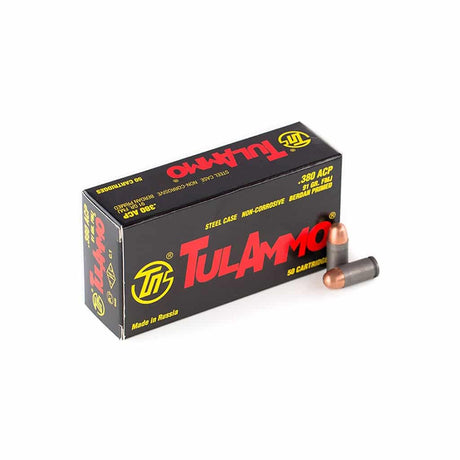 TulAmmo - 380 Auto - 91 Grain - FMJ