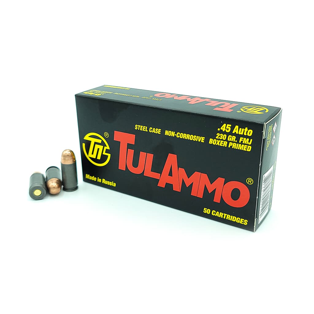 TulAmmo - 45 ACP - 230 Grain - FMJ