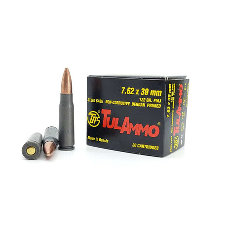 TulAmmo - 7.62x39 - 122 Grain - FMJ
