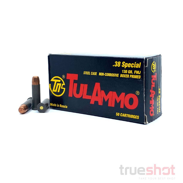 TulAmmo 38 Special 130 Grain FMJ