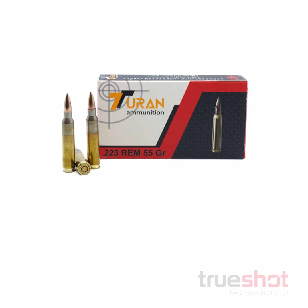 Turan - 223 Rem - 55 Grain - FMJ – True Shot Ammo