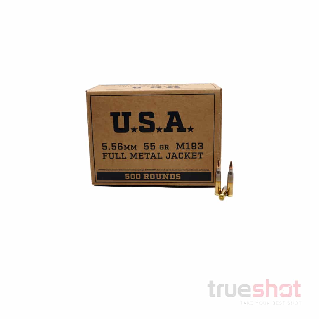 Winchester - USA - 5.56x45mm - 55 Grain - FMJ - M193 - Bulk Pack