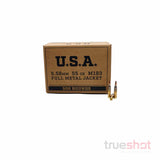 Winchester - USA - 5.56x45mm - 55 Grain - FMJ - M193 - Bulk Pack