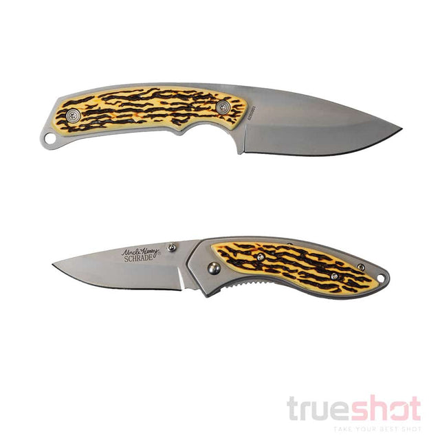 Uncle Henry, BTO UH Fixed Folder Combo, Stainless Steel