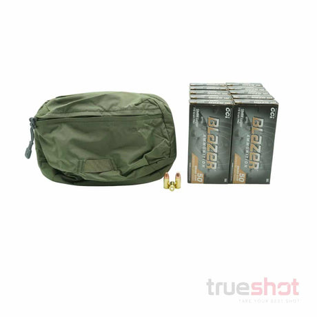 BUNDLE DEAL: Green Vertx Long Walks Waist Pack and 500 Rounds of Ammo